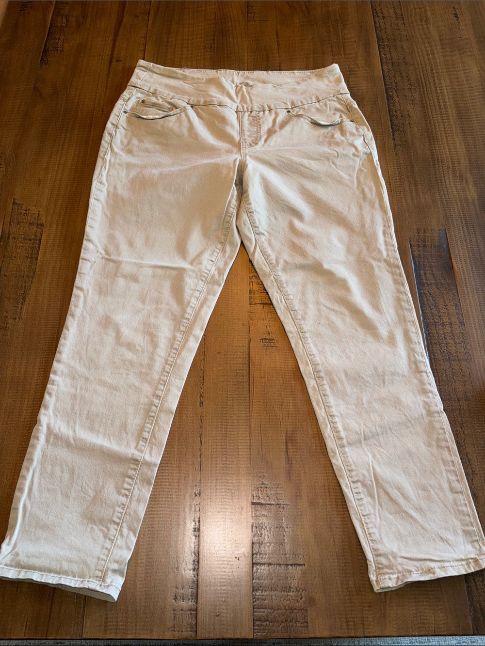 Jag Jeans Women's Skinny Cream Stretch Jeans